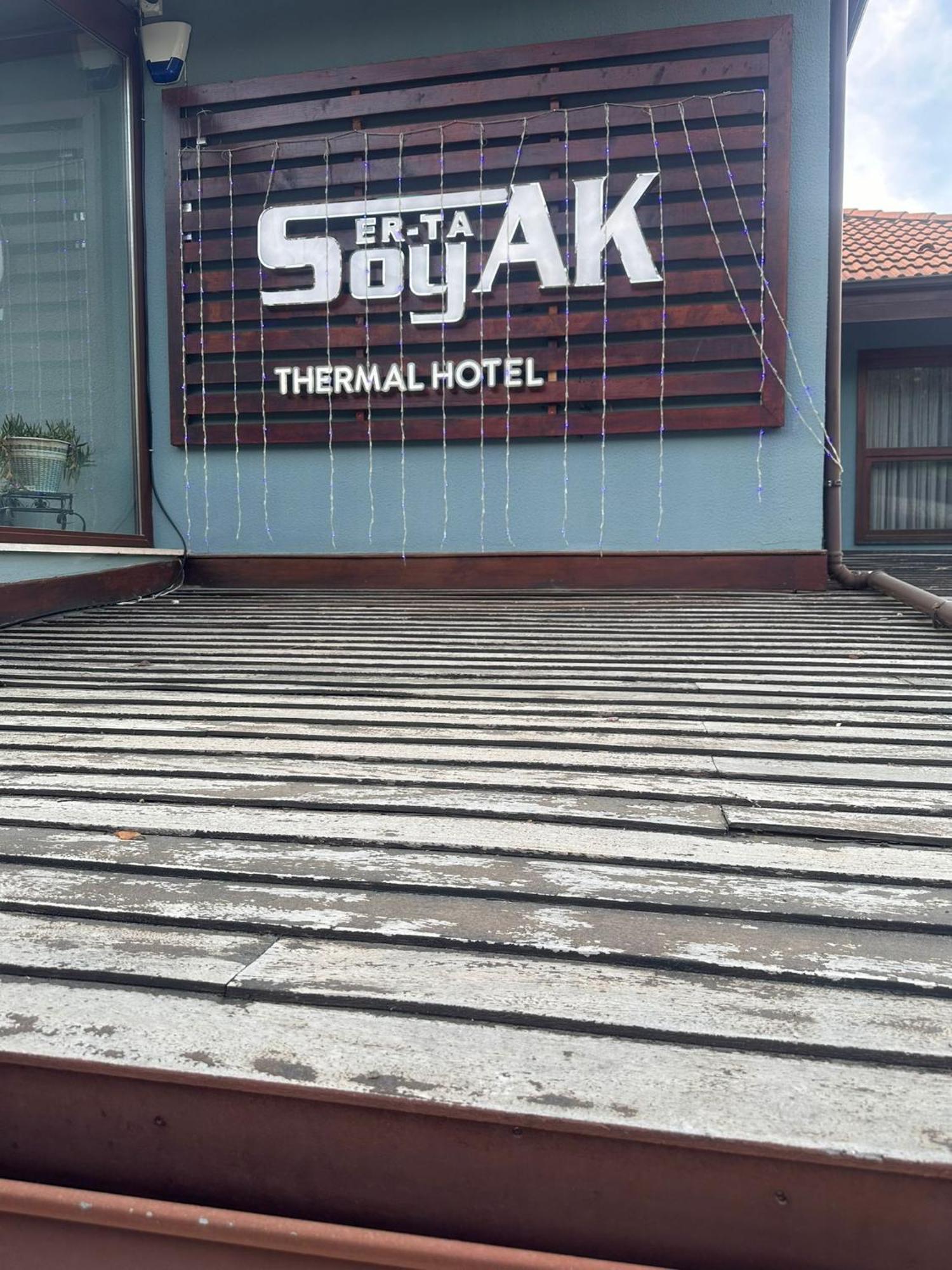 Erta Soyak Thermal Otel Cekirge Exterior foto